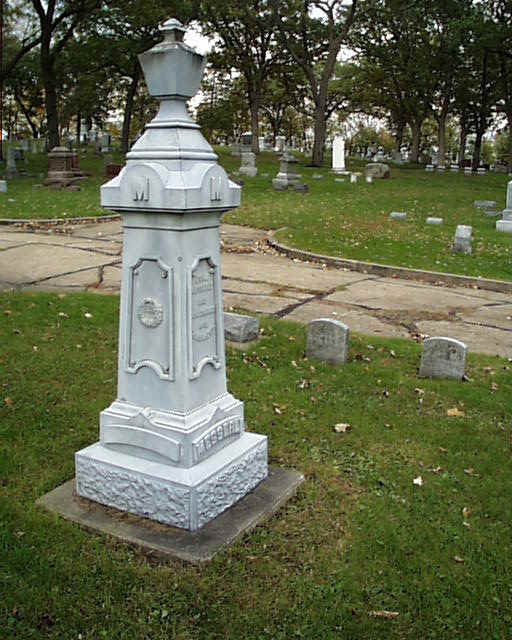 Metal Monuments of Greenwood Cemetery